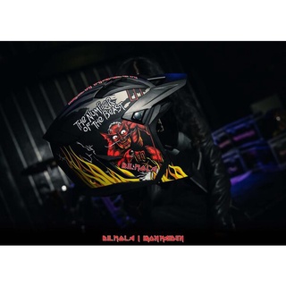 BILMOLA HELMETS รุ่น SPIKER THE NUMBER OF THE BEAST BLACK