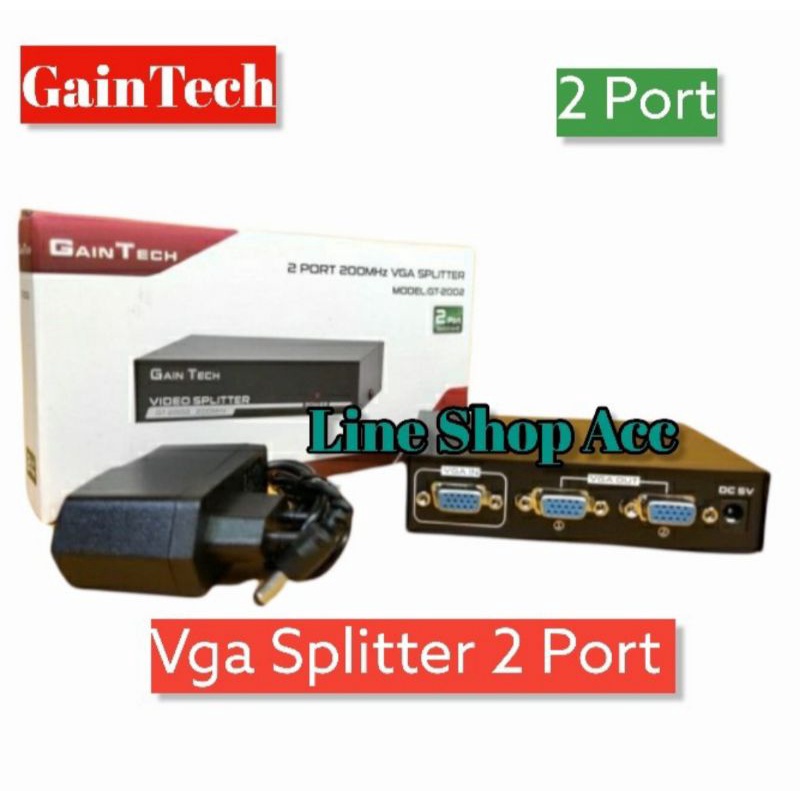 Gaintech 2 Port Vga Spliter