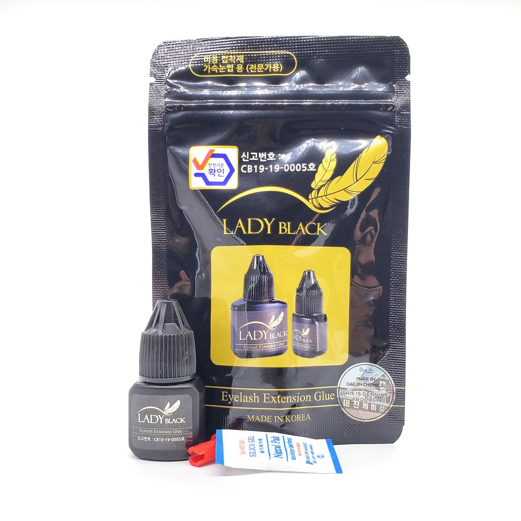 Korea Lady Black Glue IB Ultra super Glue Eyelash Extension Fast Drying False Eyelashes Graft