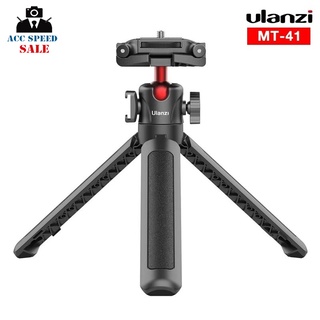 ULANZI MT-41  EXTENDABLE VLOG TRIPOD ขาตั้งพกพา พร้อมที่หนีบมือถือ สำหรับมือถือและกล้อง 2in1 Mini Tripod