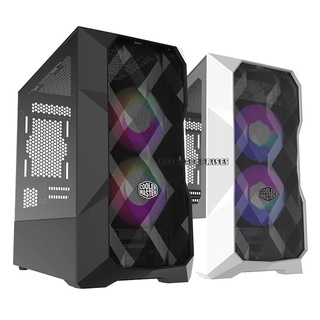 Cooler Master MasterBox TD300 Mesh White / Black Tempered Glass mATX Case