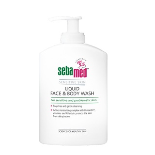 [EXP: 30-06-2024] SEBAMED LIQUID FACE AND BODY WASH pH5.5 (1000ML) ซีบาเมด ผลิตภัณฑ์ทำความสะอาดผิวชนิดเหลว (1000มล)