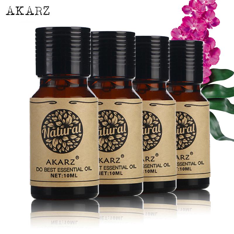 Citrus Citronella Rosemary Neroli Essential Oil sets AKARZ ส้ม ตะไคร้ โรสแมรี่ นีโร ชุดน้ำมันหอมระเหย 10ml*4