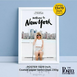 Poster Taylor Swift เทย์เลอร์ สวิฟต์ - American singer-songwriter  โปสเตอร์ขนาด 33x48 cm