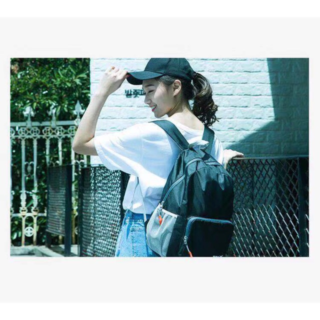 <B-001> S.arw store กระเป๋าเป้สะพายหลัง แบบพับได้