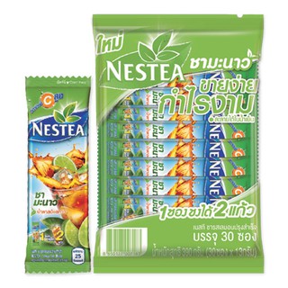 ﻿NESTEA ชาชนิดผง ขนาด 13 กรัม. แพ็คละ 30 ซอง