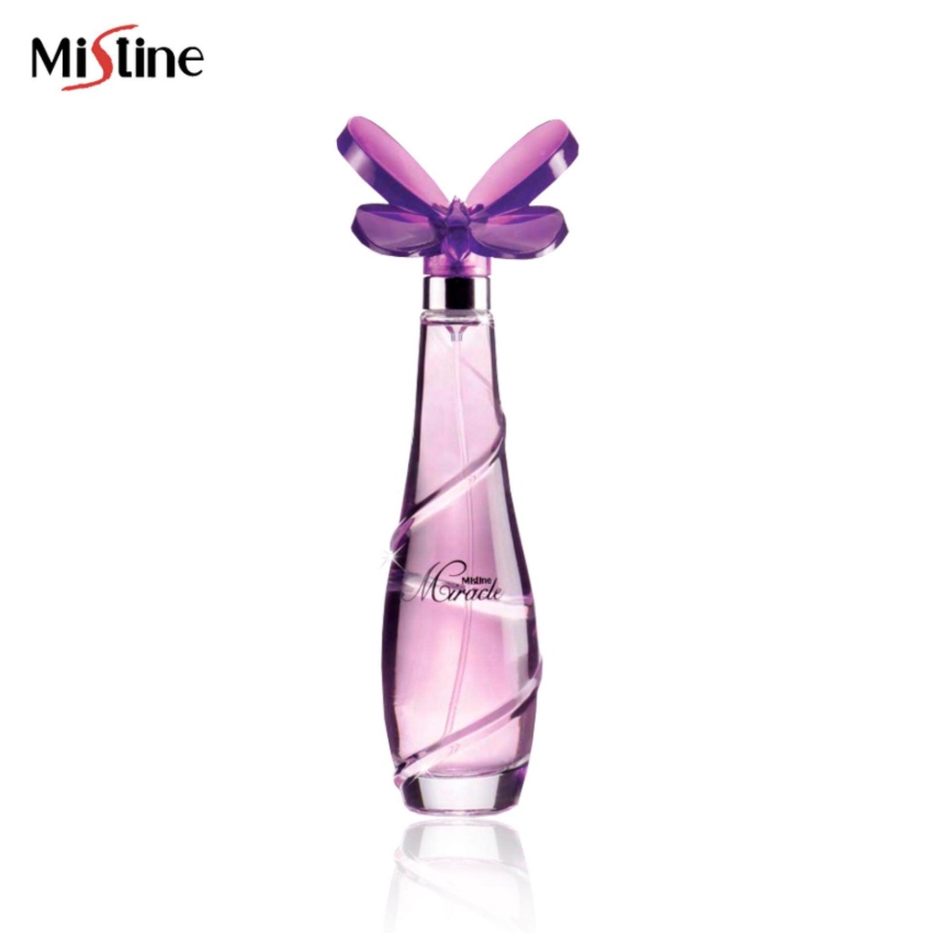 Mistine Miracle Perfume Spray for Women 100 ml. มิสทีน มิราเคิล ฟอร์ วูเมน สเปรย์น้ำหอม น้ำหอมผู้หญิง