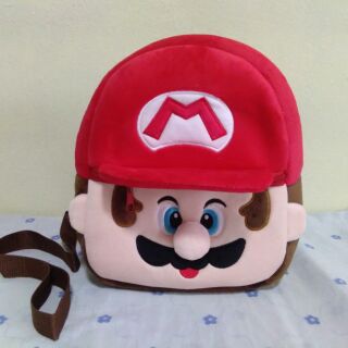 กระเป๋าเป้จูงเด็ก Mario สายจูงยาว 100ซม. ปลายสายคล้องมือใช้งานได้ ขนาด25ซม. สูง30ซม.