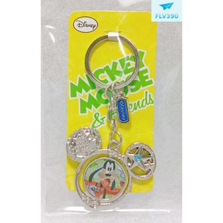 ของแท้  พวงกุญแจ ที่ห้อยกระเป๋า ดิสนีย์ กูฟฟี่ Disney Goofy Mickey Mouse and Friends Jewels 4 Teens Limited Key Ring