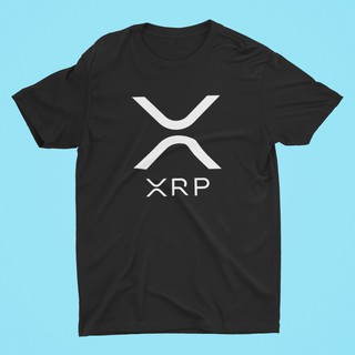 [S-5XL] พร้อมส่งจากไทย 🚀 เสื้อยืด Bitcoin บิทคอยน์ XRP