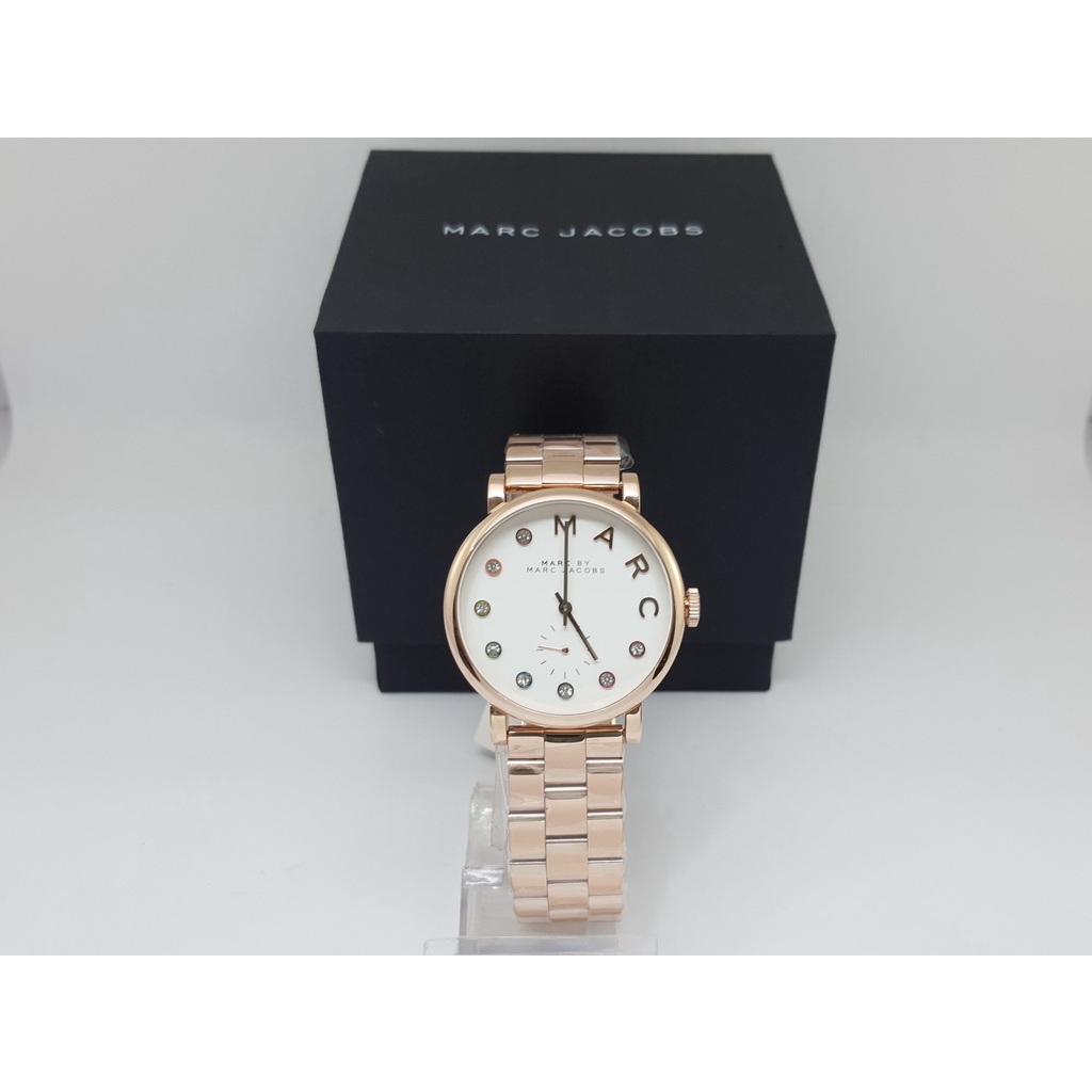 นาฬิกา MARC JACOBS WOMEN'S MBM3441 BAKER QUARTZ พร้อมกล่อง (ใหม่)