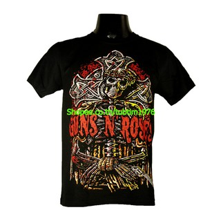 เสื้อวง Guns N Roses เสื้อวินเทจ ลายอมตะ เสื้อวินเทจ กันส์แอนด์โรสเซส GUN1205