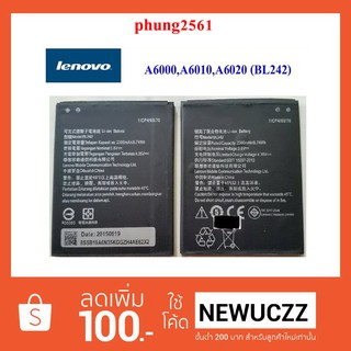 แบตเตอรี่ Lenovo A6000,A6010,A6020 (BL242)