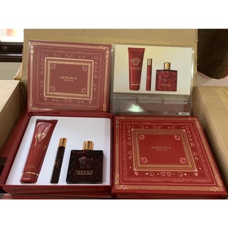 น้ำหอม Set versace Eros Flame 100 + 10 + shower 150 ml