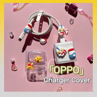 เคสโทรศัพท์มือถือ TPU นิ่ม แบบใส กันรอยที่ชาร์จ พอร์ต USB เป็นพอร์ต Type c สําหรับ oppo 10W 18W 27W 30W 33W 67W 10W 18W 20W 30W 65w realme v5 x2 X7 Pro oppo reno 5 a52 a93