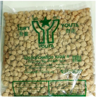 (เจ)โยตา โปรตีนถั่วเหลือง (เบอร์ 4) (1 กิโลกรัม)(Vegetarian YOUTA Textured Soy Protein 1 kg)