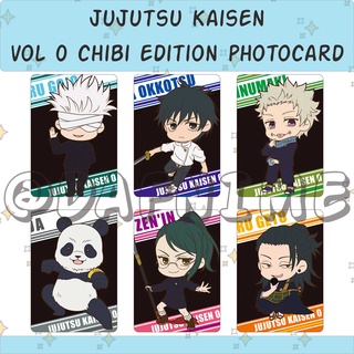 Jujutsu KAISEN VOL 0 CHIBI EDITION รูปอนิเมะการ์ด