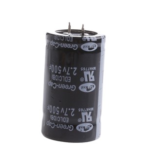 ❤ ❤ 1 ชิ้น Farad Capacitor 2.7 V 500 F 35 x 60 มม. Super Capacitor