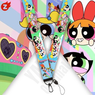 สายคล้องข้อมือ และป้ายชื่อ Powerpuff Girls 1 ชิ้น