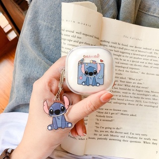 【Case Home】เคสหูฟังนิ่ม แบบใส ลายนักบินอวกาศ สําหรับ Samsung Galaxy Buds 2