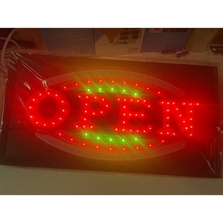 ป้ายไฟ LED ป้ายไฟ OPEN ป้ายไฟหน้าร้าน