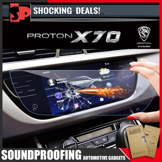 กระจกนิรภัยกันรอยหน้าจอ สําหรับ Proton X70 CKD CBU Head Unit