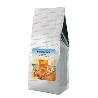 ลองบีชผงชาพีช ขนาด 900 กรัม LongBeach Peach Tea 900 g. รหัส 0616