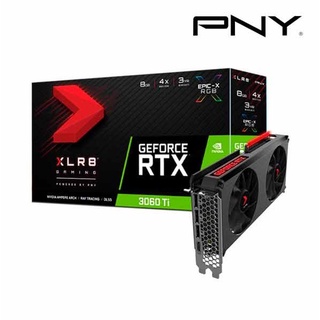 VGA PNY GeForce RTX™ 3060 Ti 8GB GDDR6 XLRB 8 GAMING  (รับประกัน3ปี)