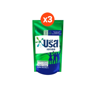 [799 ส่งฟรี] Breeze Excel Liquid Detergent 1500 ml. X3บรีส เอกเซล น้ำยาซักผ้า 1500 มล. X3