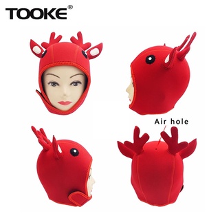 Tooke Diving hood Reindeer Neoprene