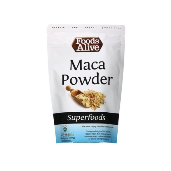 💓USDA Organic 💓Maca Powder ผงมาค่า มาตรฐานอเมริก​า​ Superfood organic raw vegan gluten free:อสุจิน้อย ประจำเดือนไม่ปรกติ