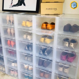 กล่องรองเท้า Shoe Box สีขาว (6กล่อง)