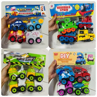 รถไฟบ๊อบ รถไฟโทมัส รถไฟบ้อบ รถของเล่นD.I.Y รถก่อสร้าง รถเดับ…