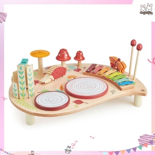 โต๊ะเครื่องดนตรีธีมในป่าเสริมทักษะดนตรีสำหรับเด็กแบรนด์ Tender Leaf Toys รุ่น Musical Table