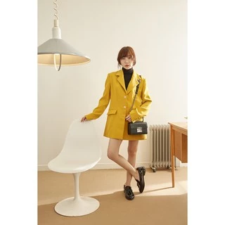 Labella - Luna Black กระเป๋าสะพายสายโซ่ สีดำ