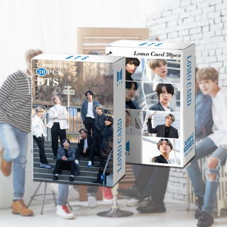 NEW การ์ดรูปภาพ Kpop Bts Map Of The Soul 7 V Jimin Rm Suga Jk Jhope Jin Lisa สําหรับตกแต่ง