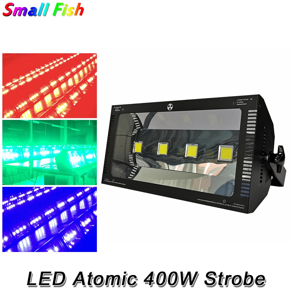 New Disco LED Atomic 400W Strobe Light DMX Professional Wedding Stage