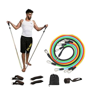โปรโมชั่น : ยางยืดออกกำลังกาย รุ่นตะขอใหญ่  Elastic Band 100lbs