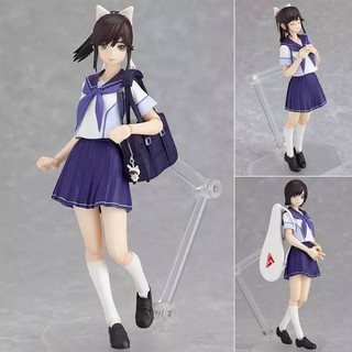 Model Figma งานแท้ Original ฟิกม่า Max Factory Love Plus Every เลิฟพลัส Takane Manaka ทาคาเนะ มานากะ ชุดนักเรียน