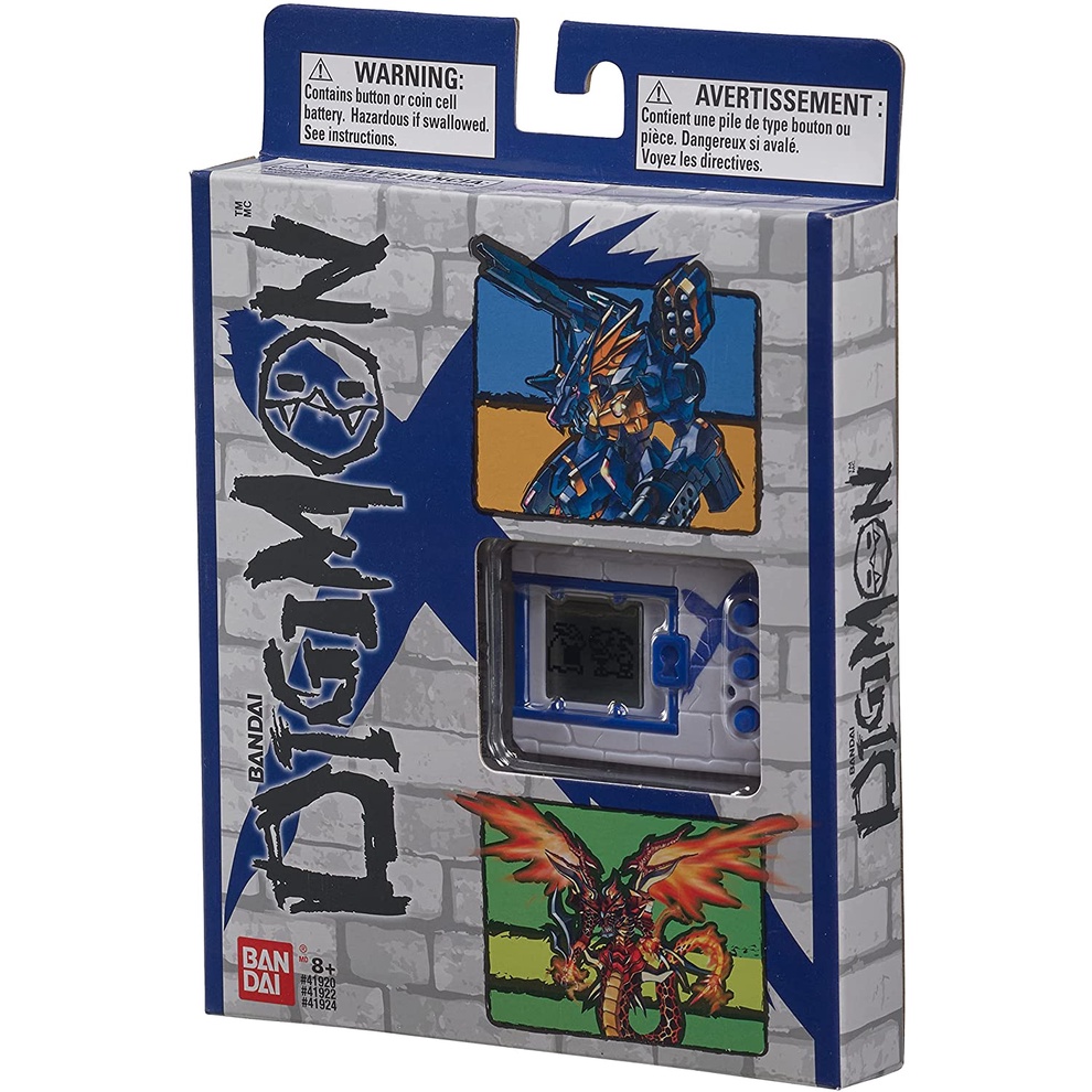Digimon X Bandai Digivice Virtual Pet Monster - White &amp; Blue