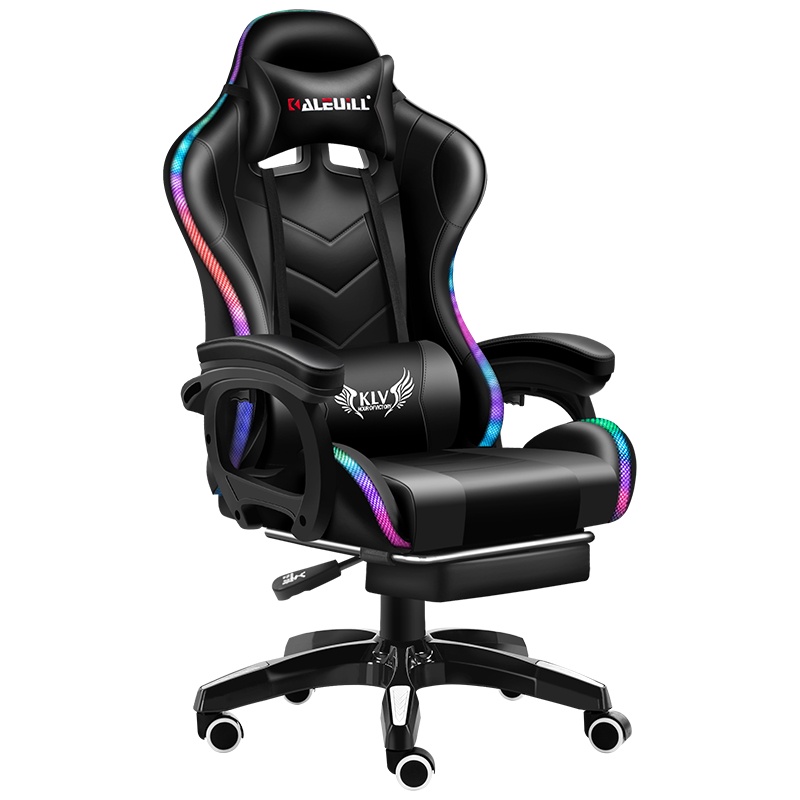 ด่วน ของมีจำนวนจำกัด LVNI เก้าอี้เล่นเกม เก้าอี้เกมมิ่ง Gaming Chair ปรับความสูงได้ รุ่น เก้าอี้ เก้าอี้สำนักงาน เก้าอี้ทำงาน ลำโพงบลูทูธHM50 โปรโมชั่นสุดคุ้ม โค้งสุดท้าย