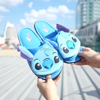 รองเท้าใส่ในบ้าน พื้นบาง Stitch สติช