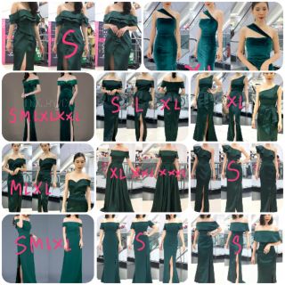 12MAR.2 UPDATE STOCK GREENDRESS DRESSGREEN S M L XL 2XL.3XL เดรสสั้น เดรสราตรี เดรสไปงาน เดรสออกงาน เดรสแดง เดรสเทา เดรส