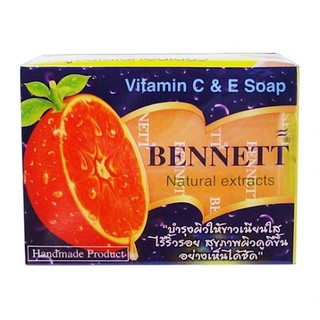 Bennett สบู่วิตามินอีเบนเนท ซีแอนด์อี 130 กรัม 1 ก้อน