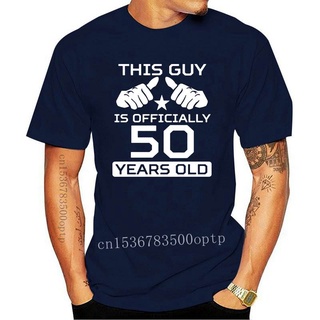 [S-5XL]เสื้อยืดแขนสั้น ผ้าฝ้าย พิมพ์ลาย This Guy Is 50 ปี 50th Bir แฟชั่นฤดูร้อน สําหรับผู้ชาย และผู้หญิง