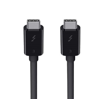 Belkin Thunderbolt™ 3 Cable (USB-C™ to USB-C) (100W) (USB Type-C™) (F2CD084bt0.8MBK)(By Shopee  SuperTphone1234)