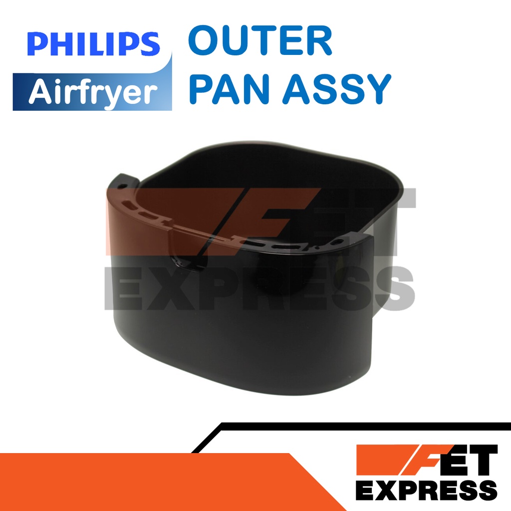 Outer Pan assy HD9200 อะไหล่แท้สำหรับหม้อทอดอากาศ PHILIPS Airfryer รุ่น HD9200 (300006042191)