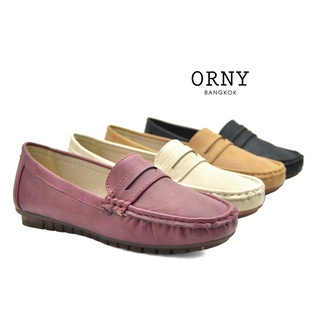 ราคาครบไซส์ ✨1240 ORNY(ออร์นี่) Penny Loafers รองเท้าโลฟเฟอร์ รองเท้าส้นแบน