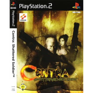 แผ่นเกมส์ Contra Shattered Soldier  PS2 Playstation 2 คุณภาพสูง ราคาถูก