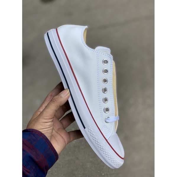 🛒🎁พร้อมส่งรองเท้า ⭐️all star(หนัง)พร้อมกล่อง🌟sz.39-44